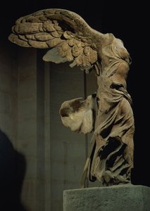 Samothraces sejr (parisk marmor) af Unbekannt