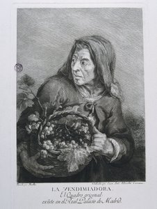 Vintager, ca. 1770 (kobberstik) af Unbekannter Künstler