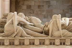 Ines de Castros grav (1320-1355), Alcobados kloster, Portugal