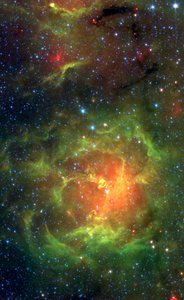 Trifid Nebula, c 2005 af Unbekannt