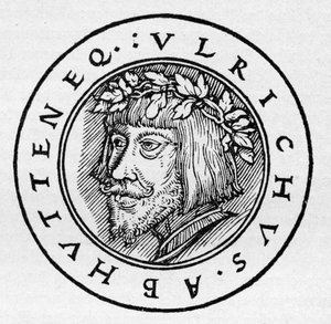 Ulrich von Hutten af Unbekannter Künstler