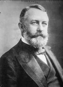Udateret billede af Henry C. Frick (s/h-foto) af Benjamin Baud
