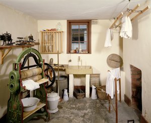 Victoriansk bryggers (foto) af Unbekannt