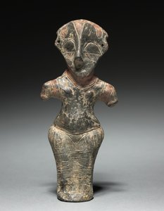 Vinca Idol, Vinca-kultur, 4500-3500 f.Kr af Unbekannt