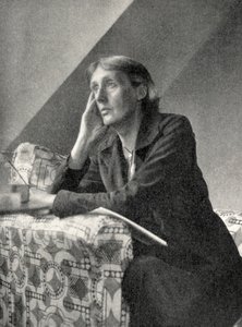 Virginia Woolf - portræt af Unbekannter Künstler