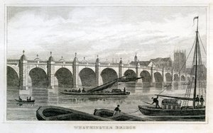 Westminster Bridge af Unbekannt