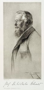 Wilhelm Ostwald, lettisk kemiker, ca. 1910 af Unbekannt