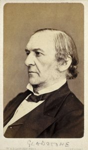 William Ewart Gladstone, engelsk liberal statsmand, ca. 1870