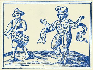 William Kempe danser Morris af Unbekannter Künstler