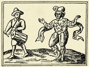 William Kempe danser Morris af Unbekannter Künstler