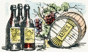 X - Xeres - Child Entertainment Alphabet ca. 1890 (litografi) af Unbekannt