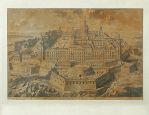 Ideel udsigt over Göttweig Abbey