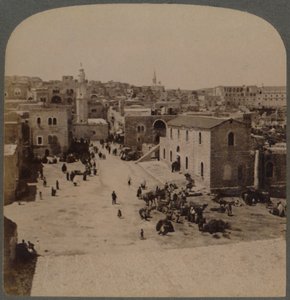 Bethlehem i Judæa, Jesu fødested, Palæstina, 1896.