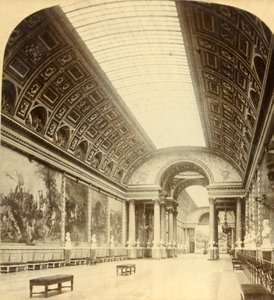 Gallery of Battles, Versailles, c1900. af Underwood and Underwood