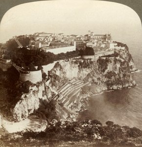 Monte Carlos hovedstad, Monaco - I det mindste fyrstedømme på jorden, 1899. af Underwood and Underwood