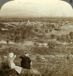 Pagoder, Mandalay, Burma, omkring 1900-tallet. af Underwood and Underwood