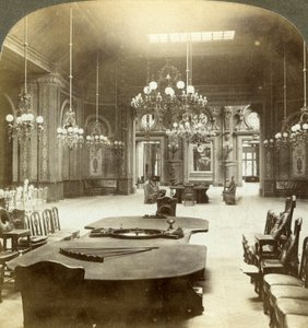 Roulette salon, Monte Carlo, Monaco. af Underwood and Underwood