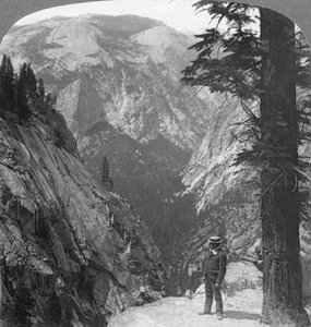 Yosemite Valley, Californien, USA, 1902. af Underwood and Underwood