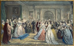 Lady Washingtons modtagelse af Unidentified