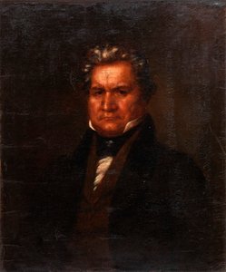 Major Ridge, portræt af Cherokee-indianer af Unidentified