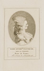 Marie Antoinette af Unidentified