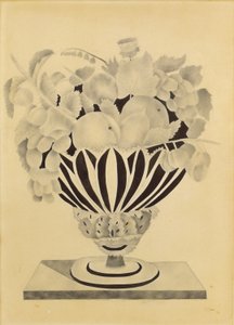 Stillebenets læresætning i grisaille af Unidentified