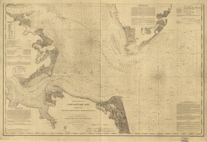 Chesapeake Bay, ark nr. 1, York River, Hampton Roads, Chesapeake-indgangen... LOC 99447134