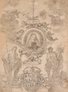 Allegori af Karl II af Spanien af Unknown