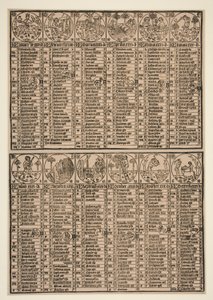 Johann von Gemunds kalender af Unknown