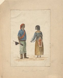 Digger indianere af Unknown