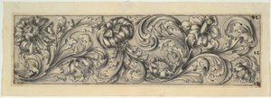 Frise ornament af Unknown