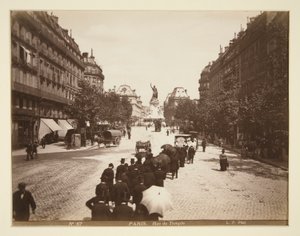 Begravelse Cortege, Paris af Unknown