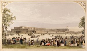 Store udstilling, Crystal Palace, Hyde Park, London, 1851 af Unknown