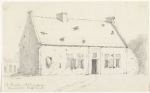 Huis La Belle Alliance La Belle Alliance / Waterloo 1815 (titel på objekt) af Unknown