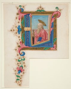 Initial L, med en helgen indeni af Unknown