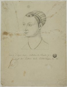 Portræt af Agnes Sorel af Unknown
