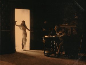 Scene fra stykket Boccaccio af Unknown