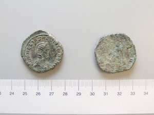 Sestertius af Gallienus, kejser af Rom fra Rom af Unknown