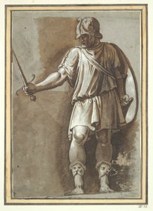 Standing Warrior, fra Polidoro af Unknown