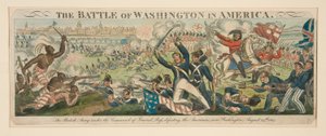 Slaget ved Washington i Amerika af Unknown