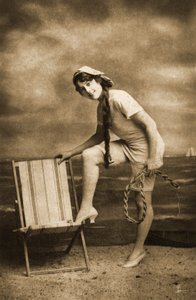 Feriepigen, ca. 1905 af Unknown
