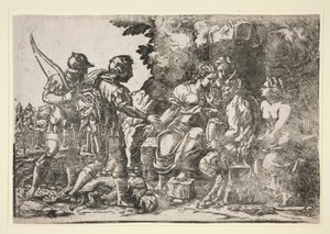 Thetis anbefaler Achilles til Chirons vejledning af Unknown