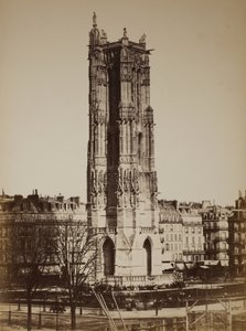 Jacques-tårnet, Paris af Unknown