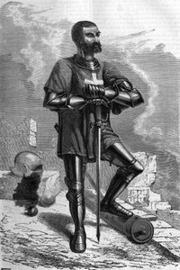 En ridder fra byen Rhodos (Grækenland), i det 16. århundrede. af Unknown artist