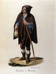 En bonde fra Camastra-regionen på Sicilien. af Unknown artist