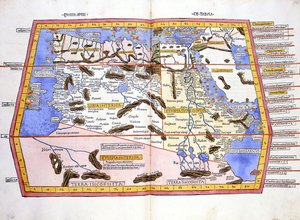 Afrika - i "Atlante Tolomeo" af Ptolemæus af Unknown artist