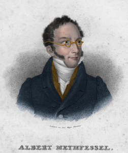 Albert Gottlieb Methfessel (1785-1869) - engelsk komponist og dirigent af Unknown artist