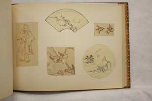 Album med skitser og tegninger af Unknown Artist