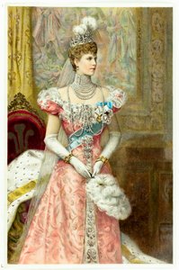 Alexandra, prinsesse af Wales, ca. 1900 af Unknown Artist