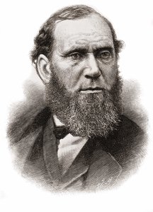 Allan Pinkerton (1819-1884), amerikansk detektiv af skotsk oprindelse. af Unknown artist